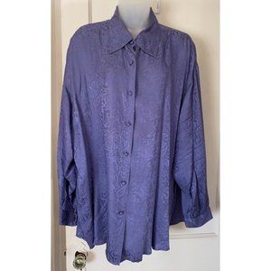 Dress Barn - 3X Button Down Blouse